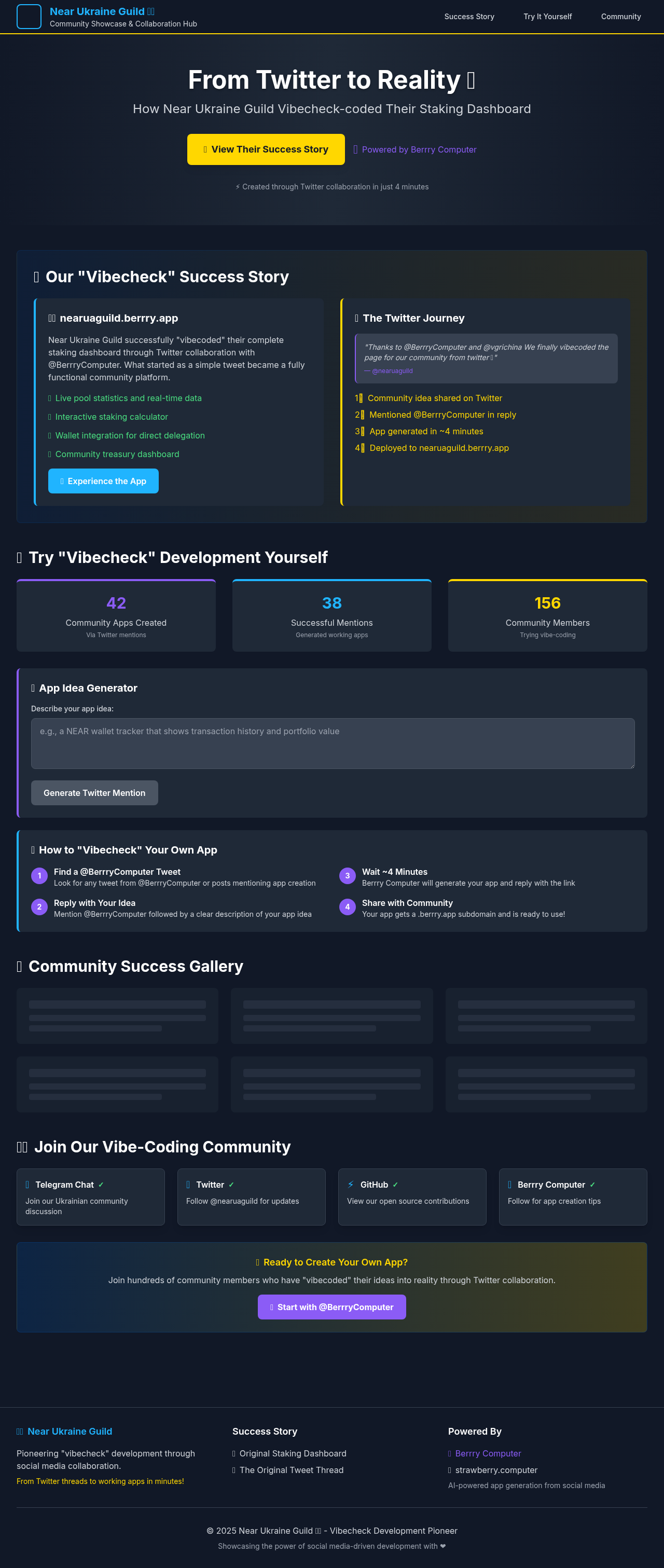 nearuaguild-showcase app