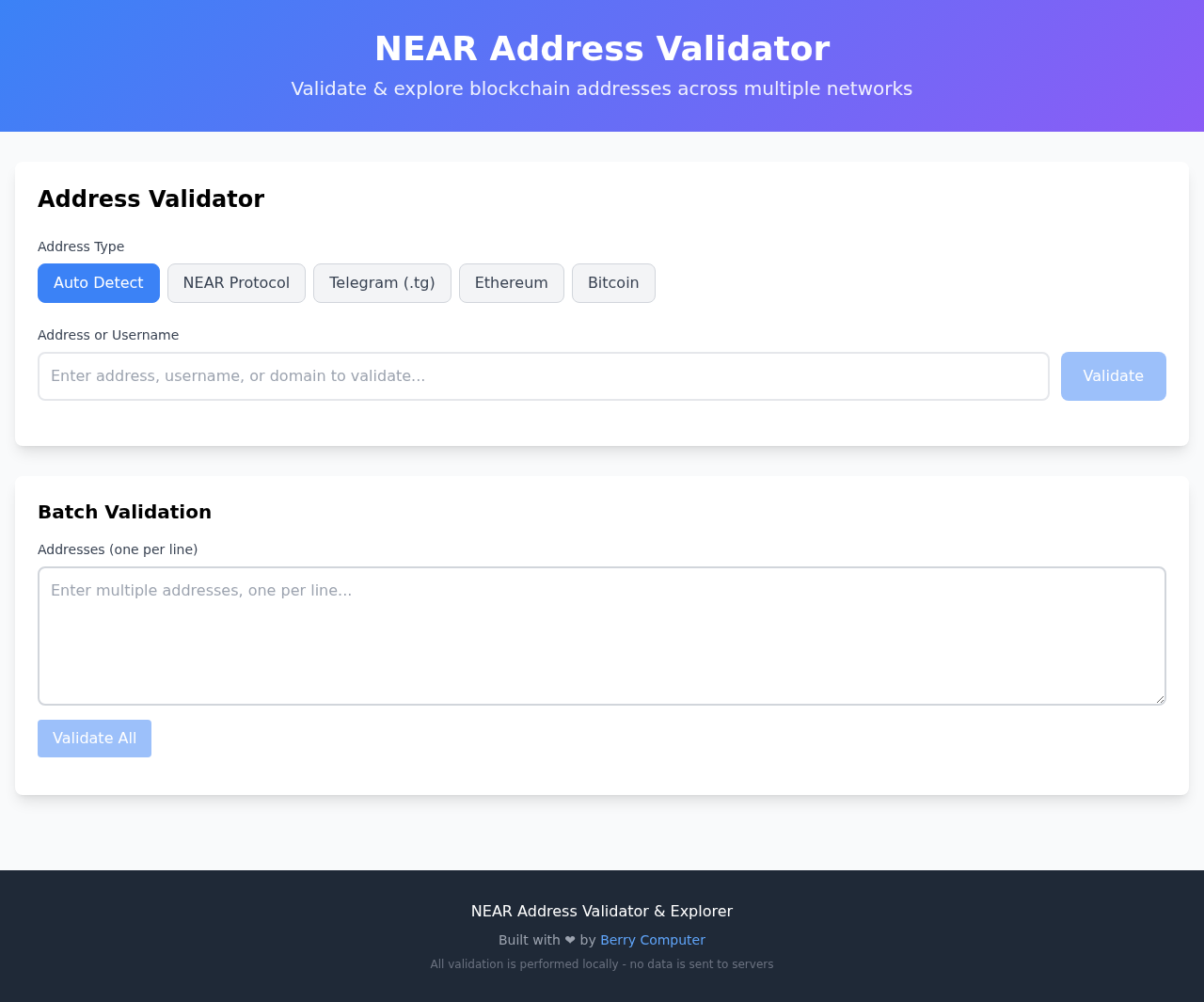nearvalidator app