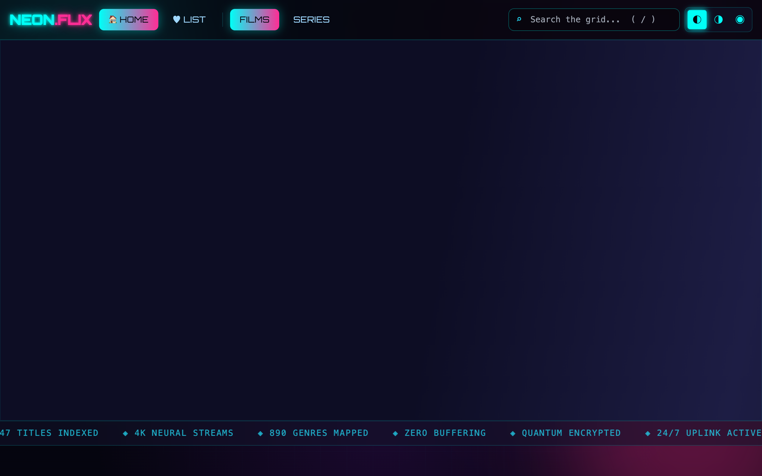 neon-flix-cyberpunk app