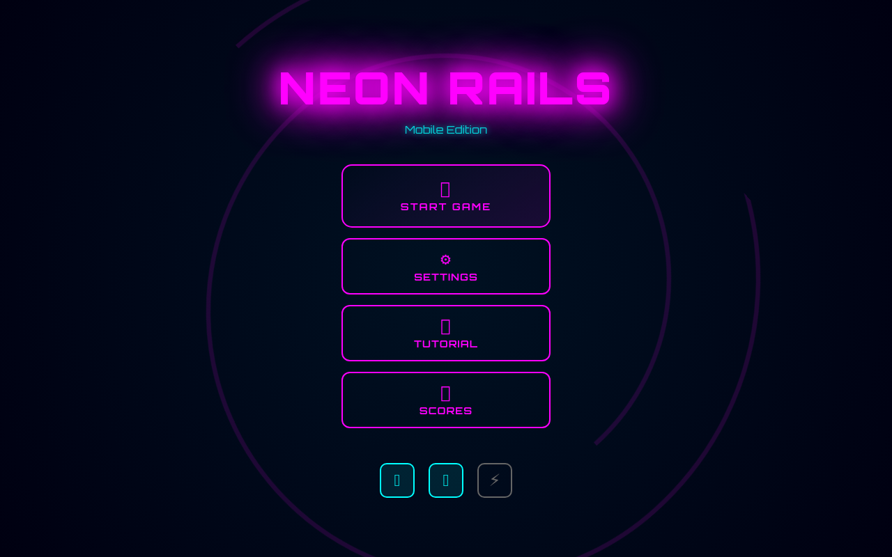 neonrailsmobile app