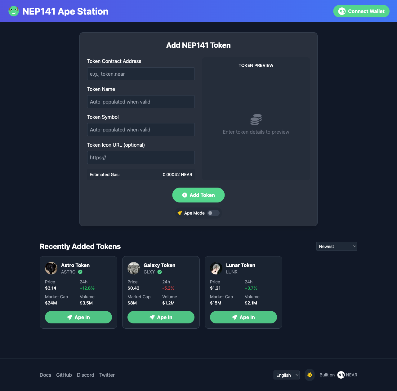 nep141ape app