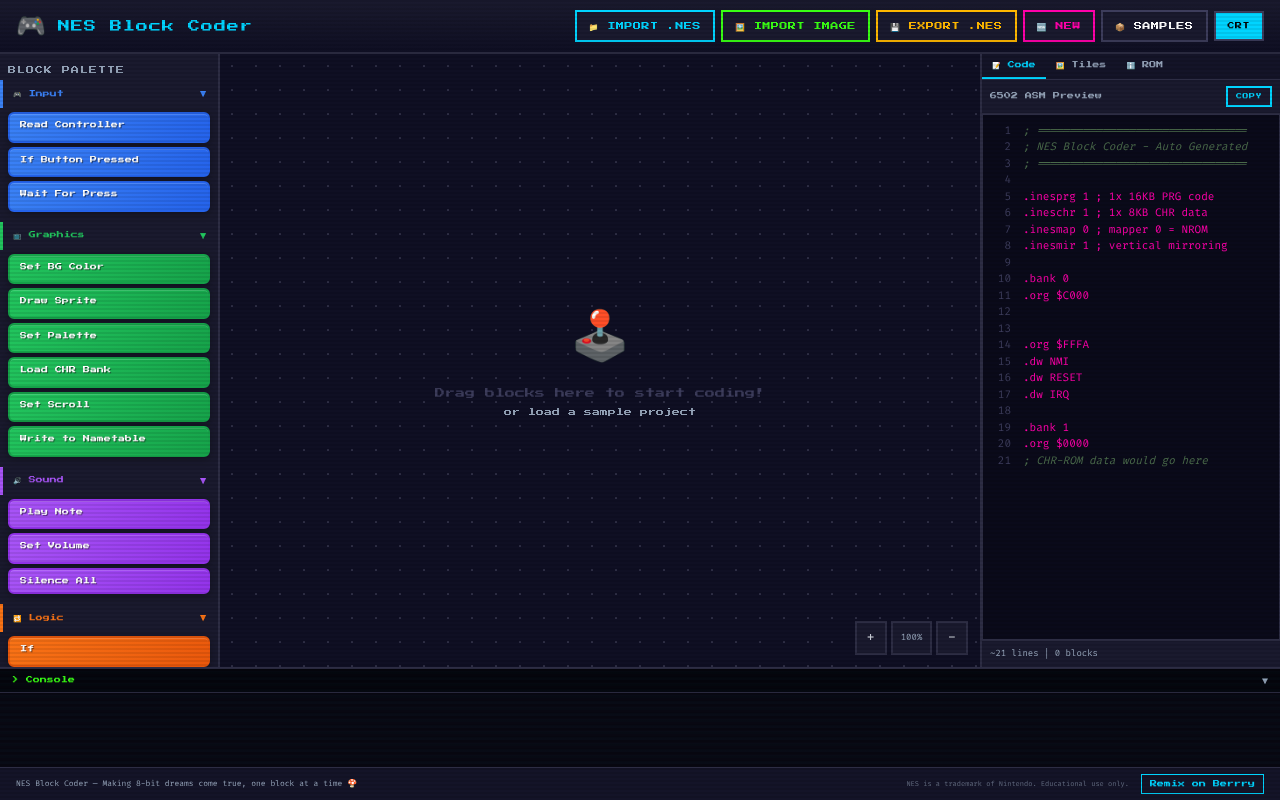 nesblockcoder app
