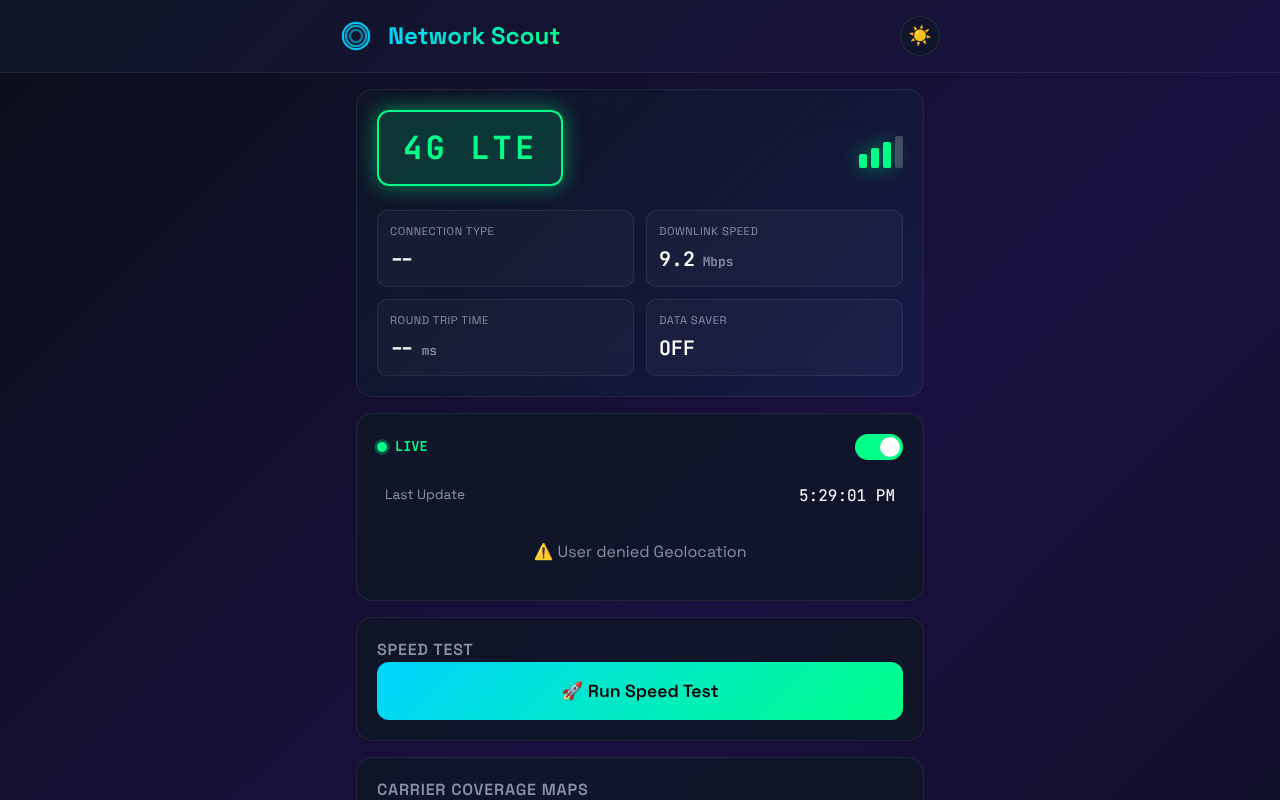 networkscout app