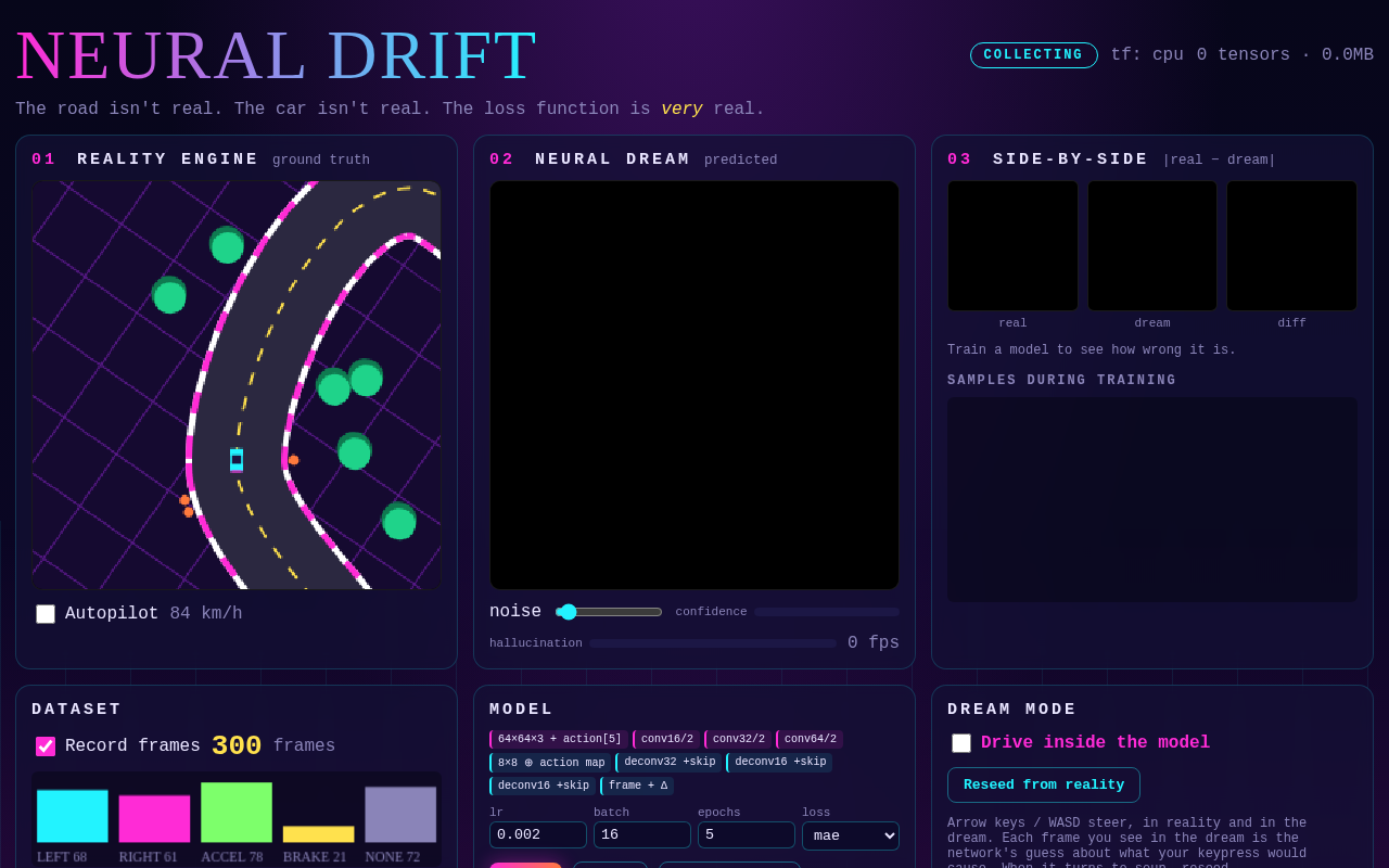 Neural Drift screenshot