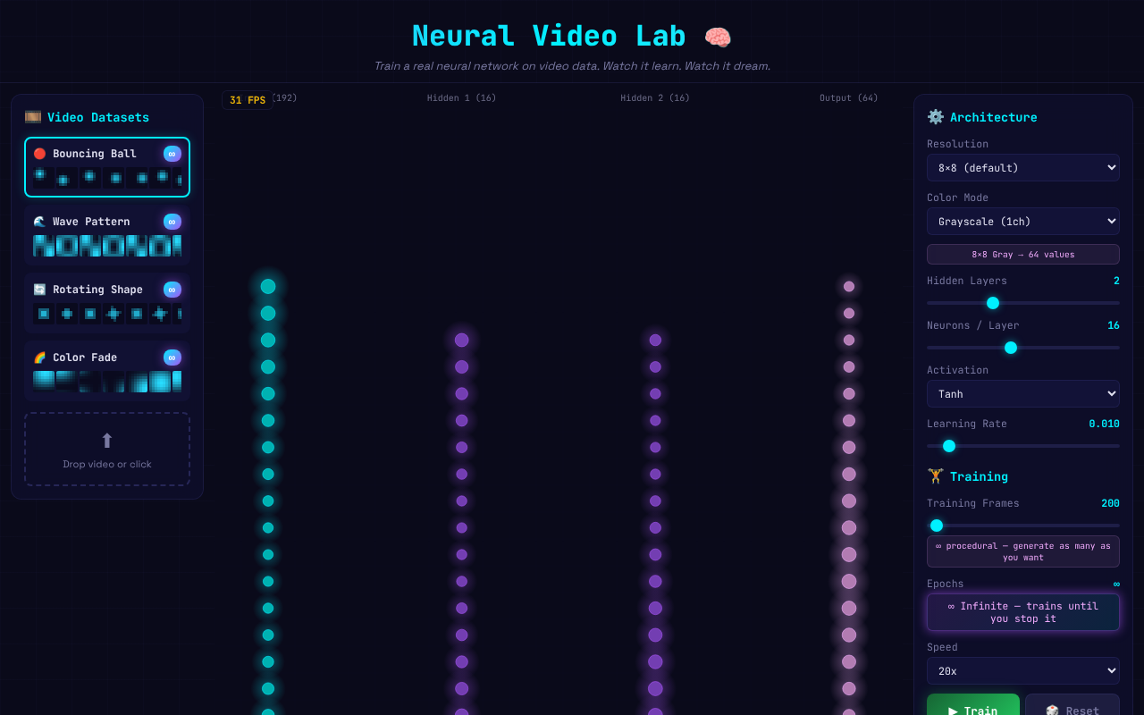 neural-video-lab app