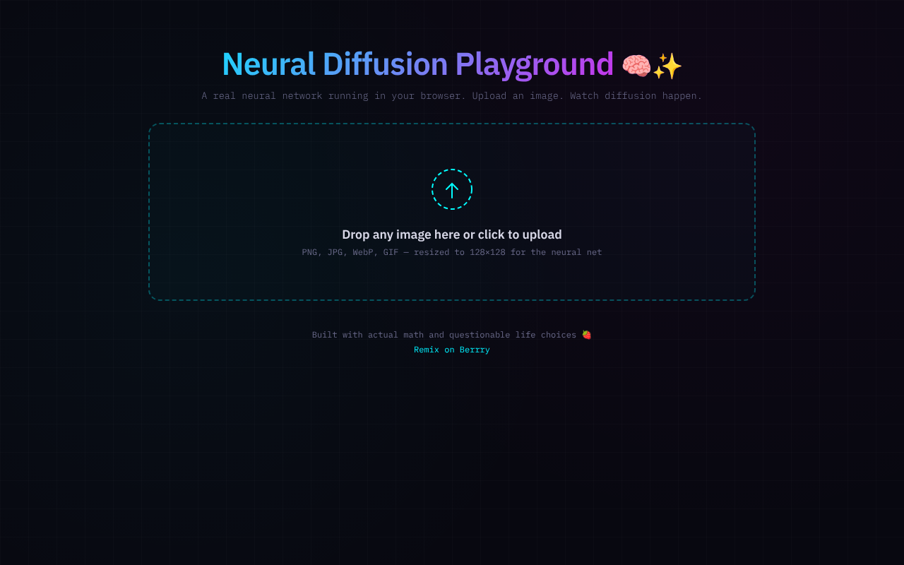 neuraldiffusion app