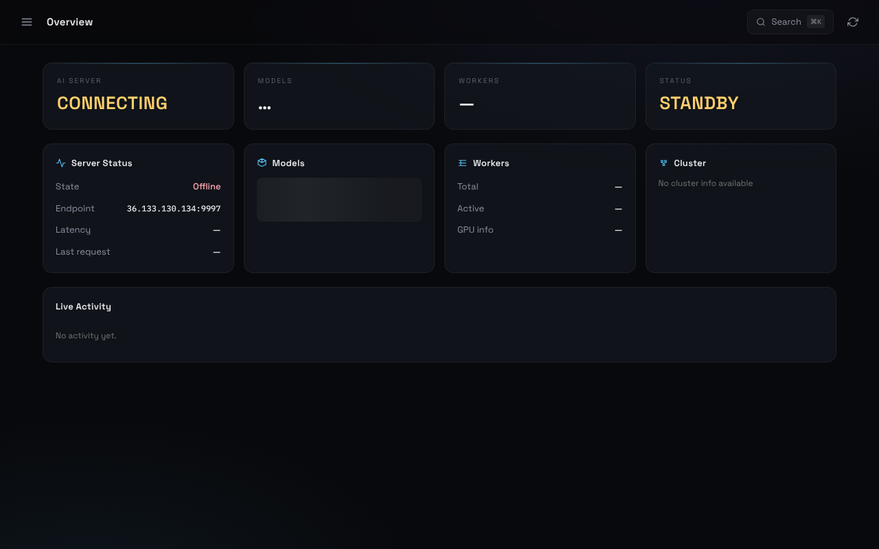 nexus-server-control app