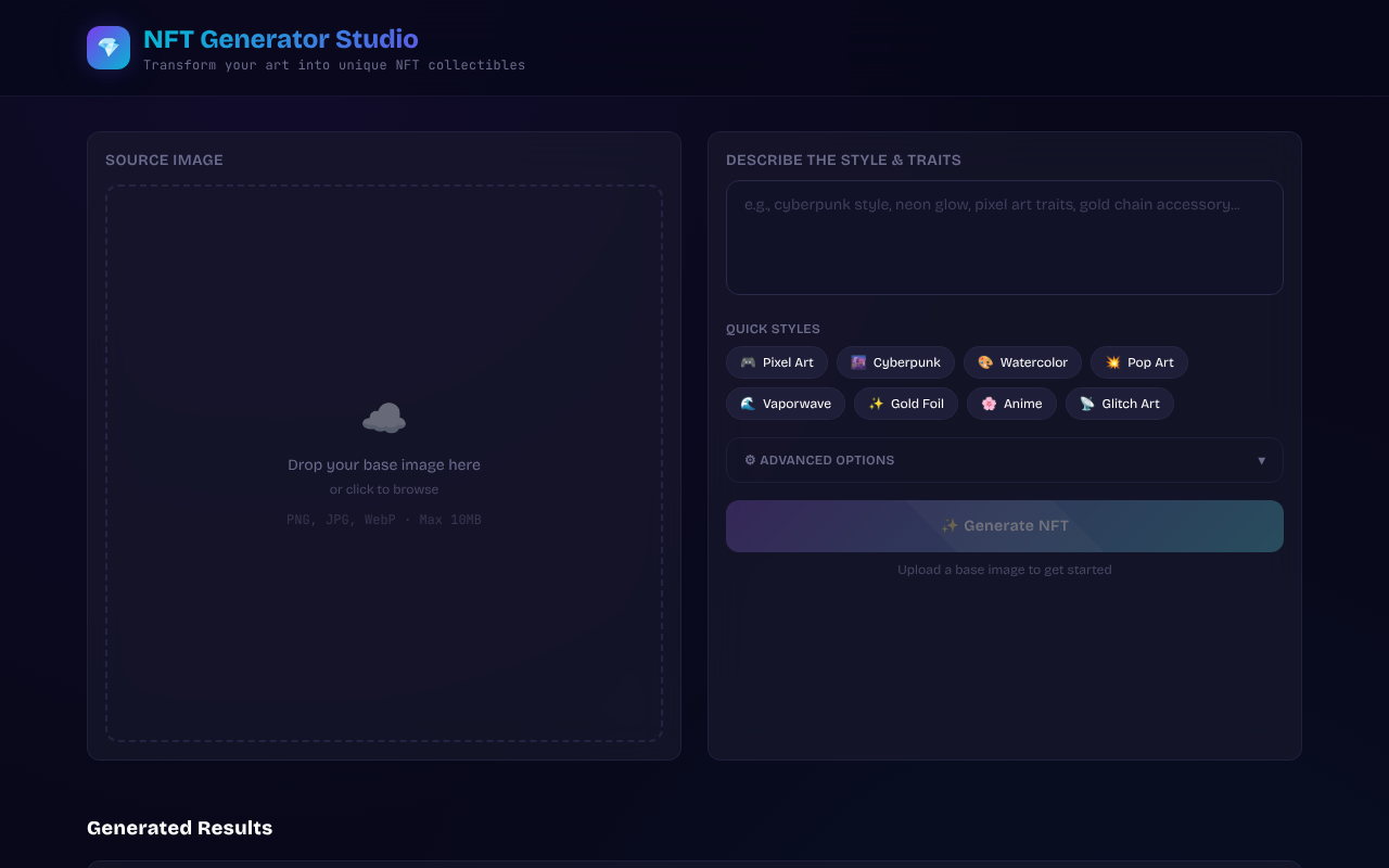 nft-studio app