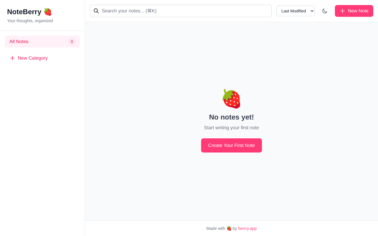 noteberry app