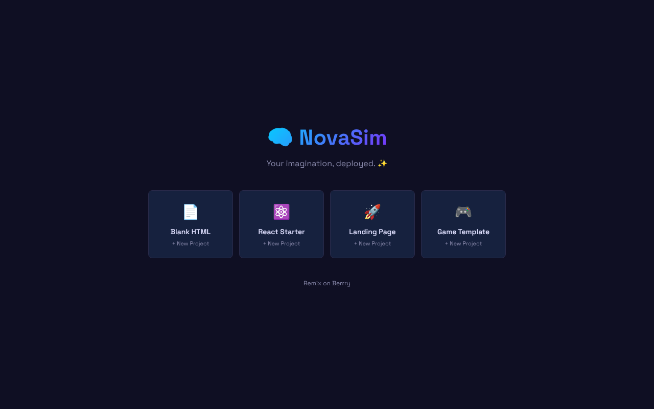 novasim app
