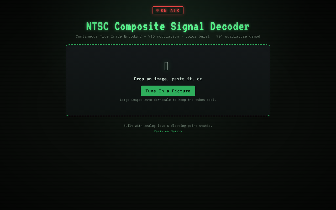 ntsc-composite-signal app