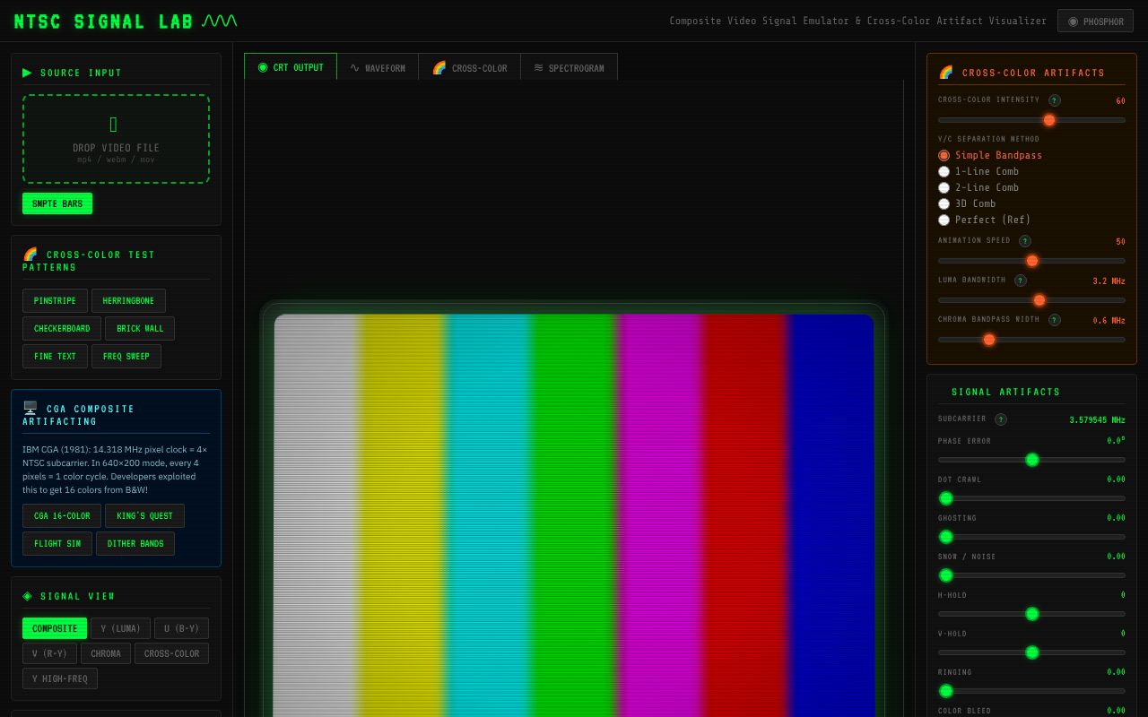 ntsc-crosscolor app