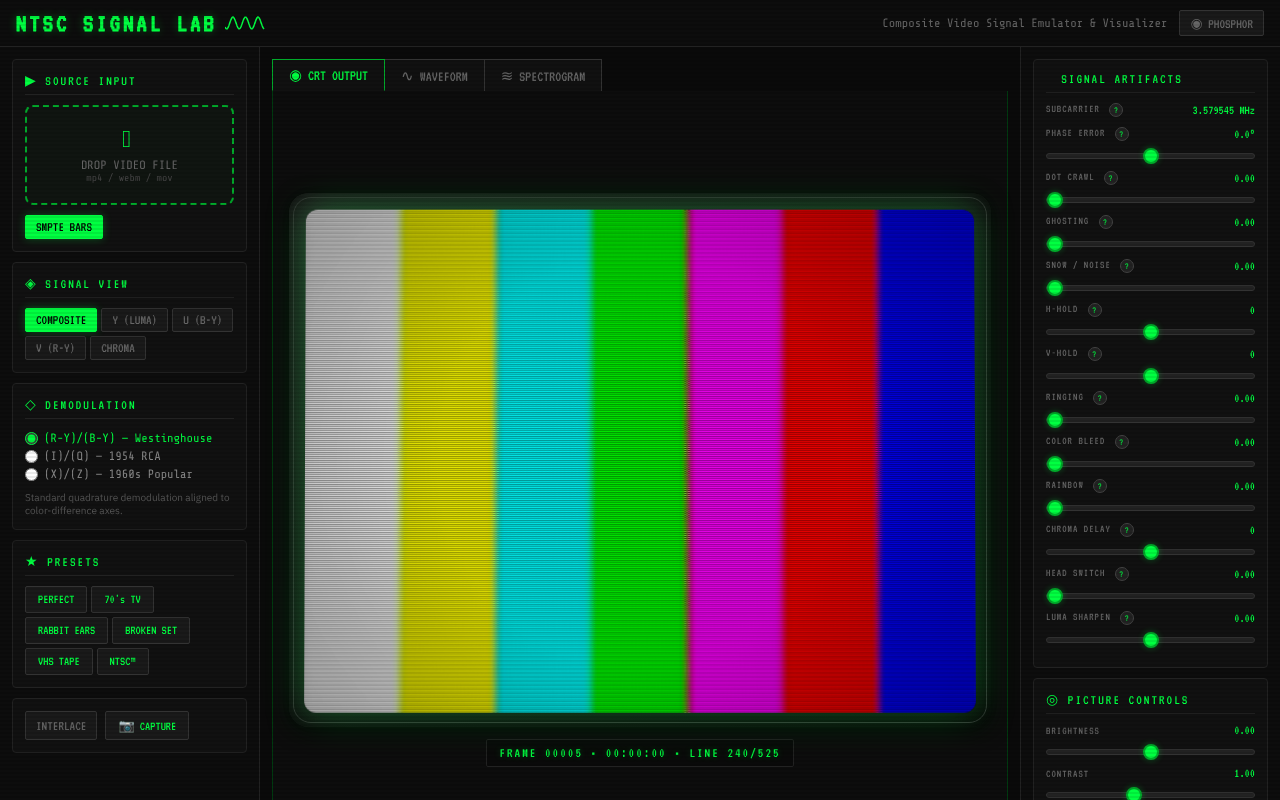 ntsc-lab app
