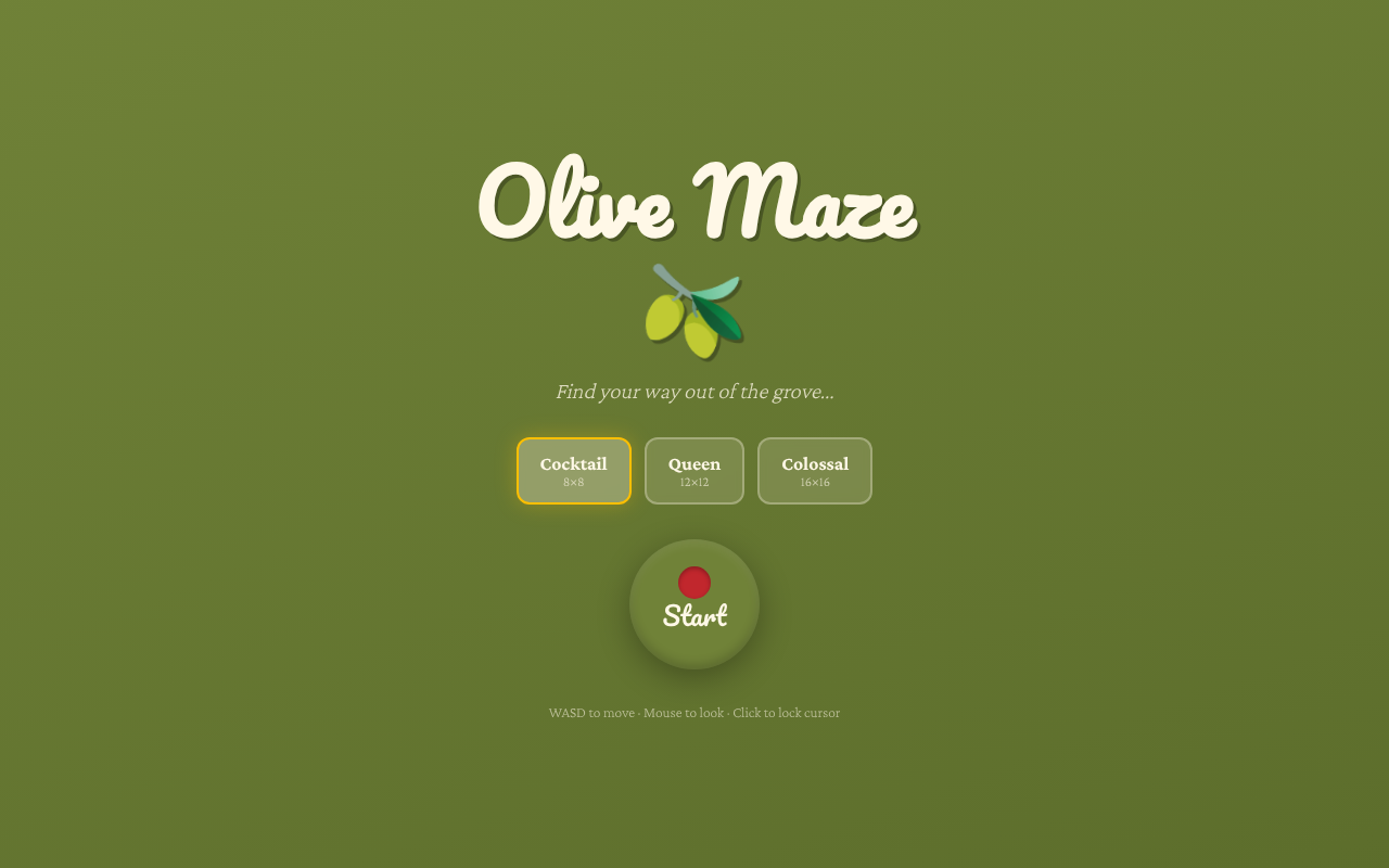 olivemaze app