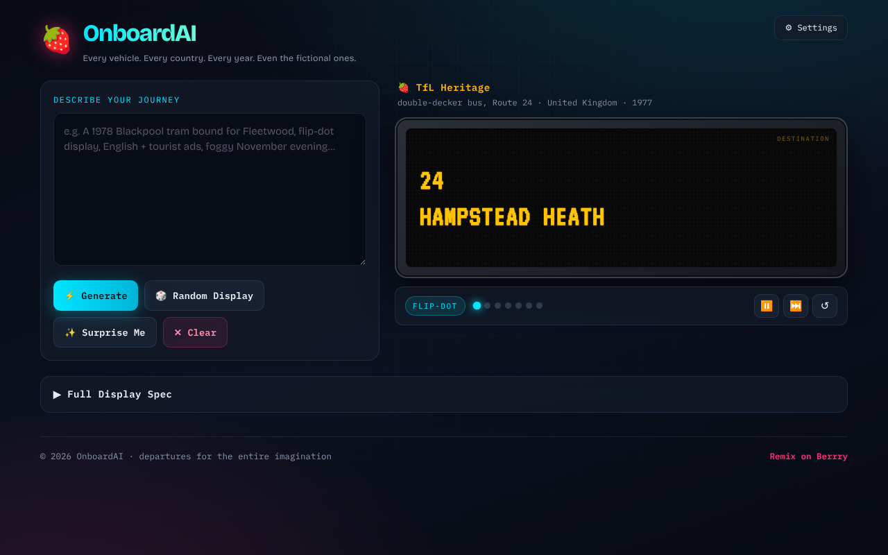 onboardai-transit-display app