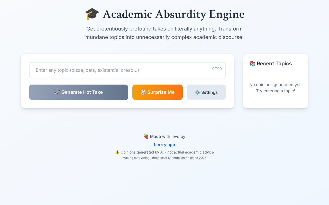 opinion-generator app