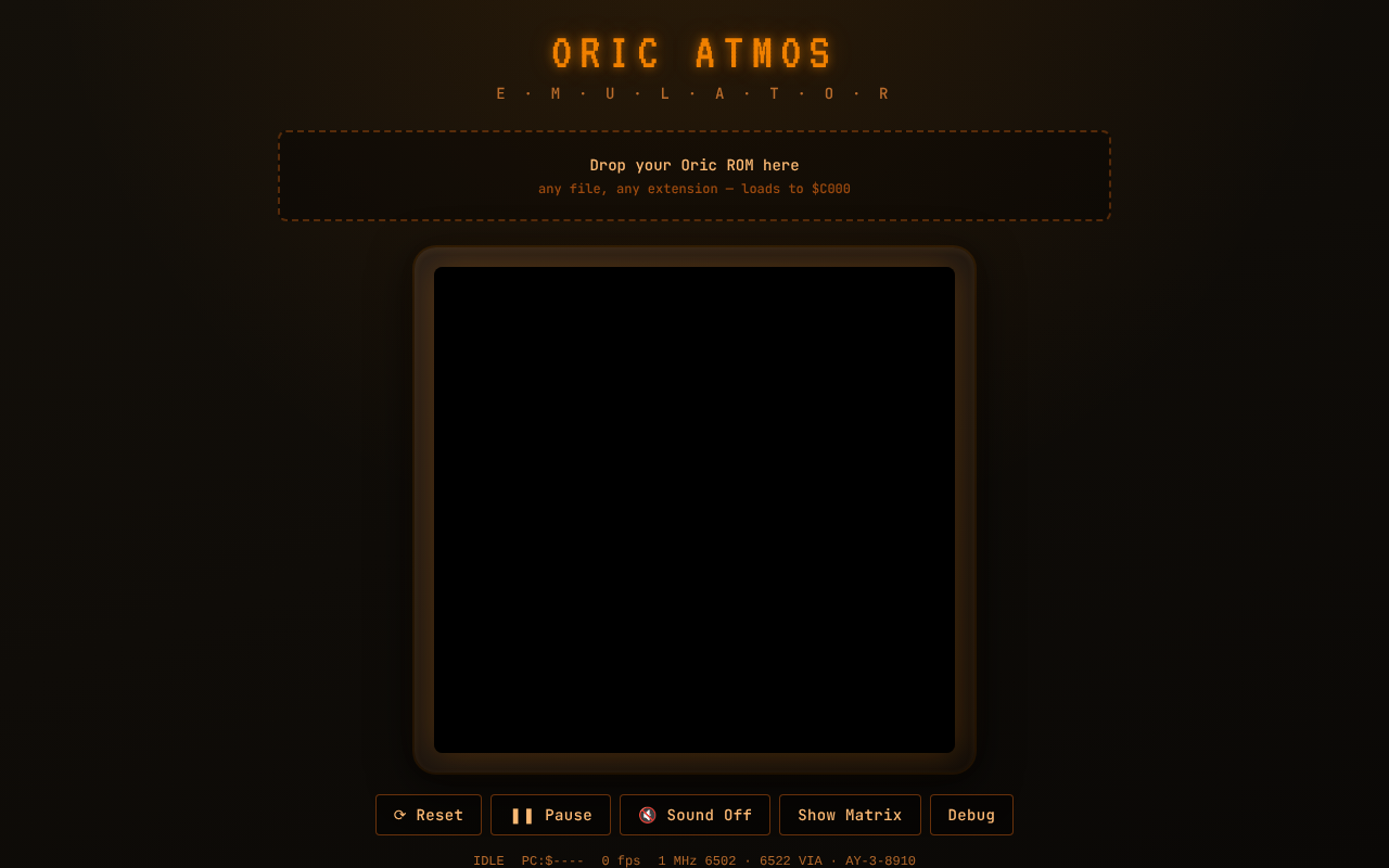oric-atmos-emu-faithful app
