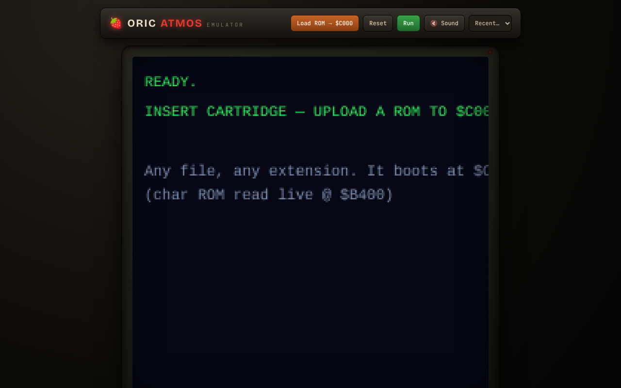 oric-atmos-emulator app