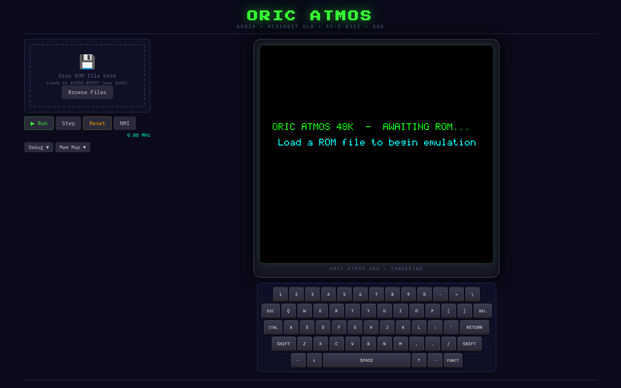 oric-atmos app
