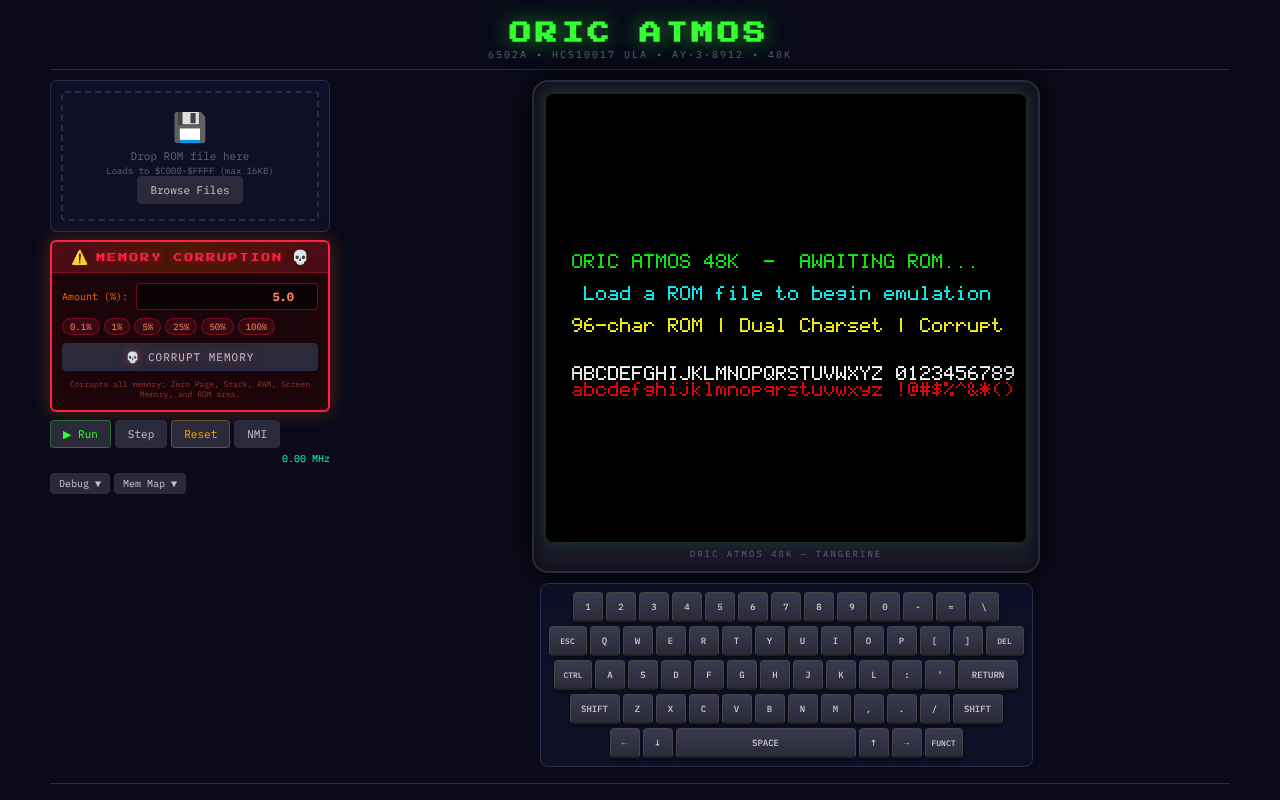 oric-emulator app