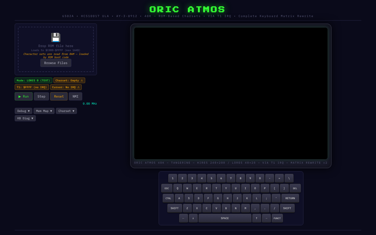oric-matrix-fix app