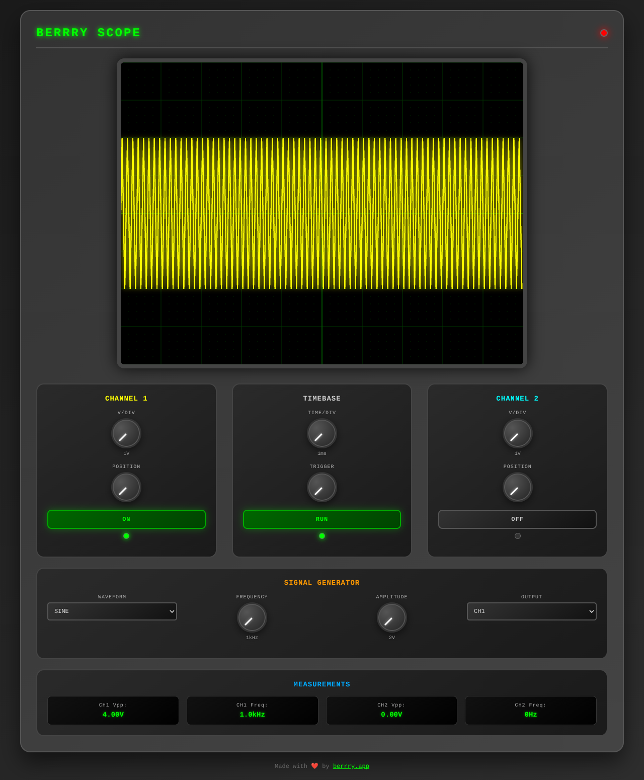 oscilloscope app