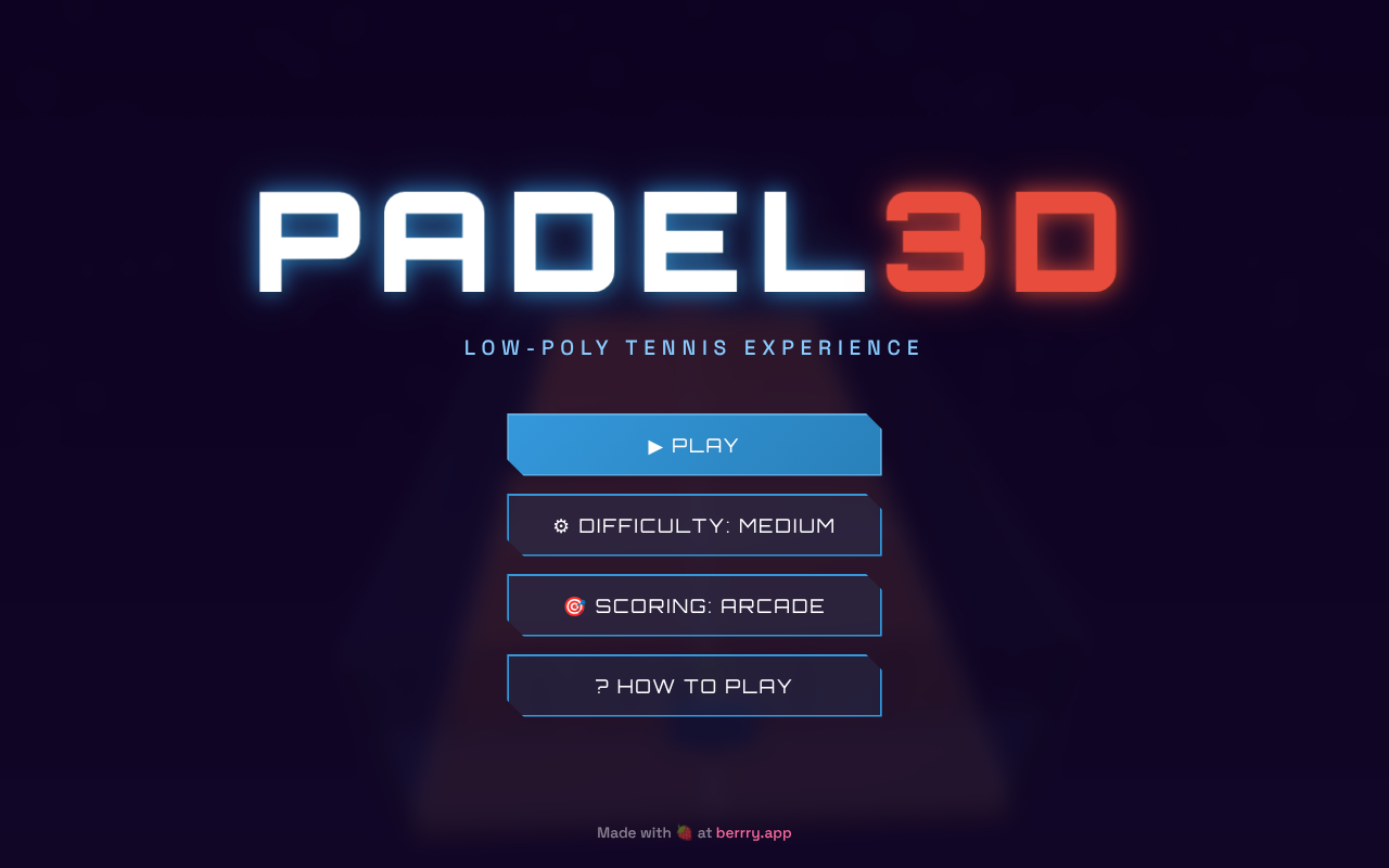 Padel 3D screenshot
