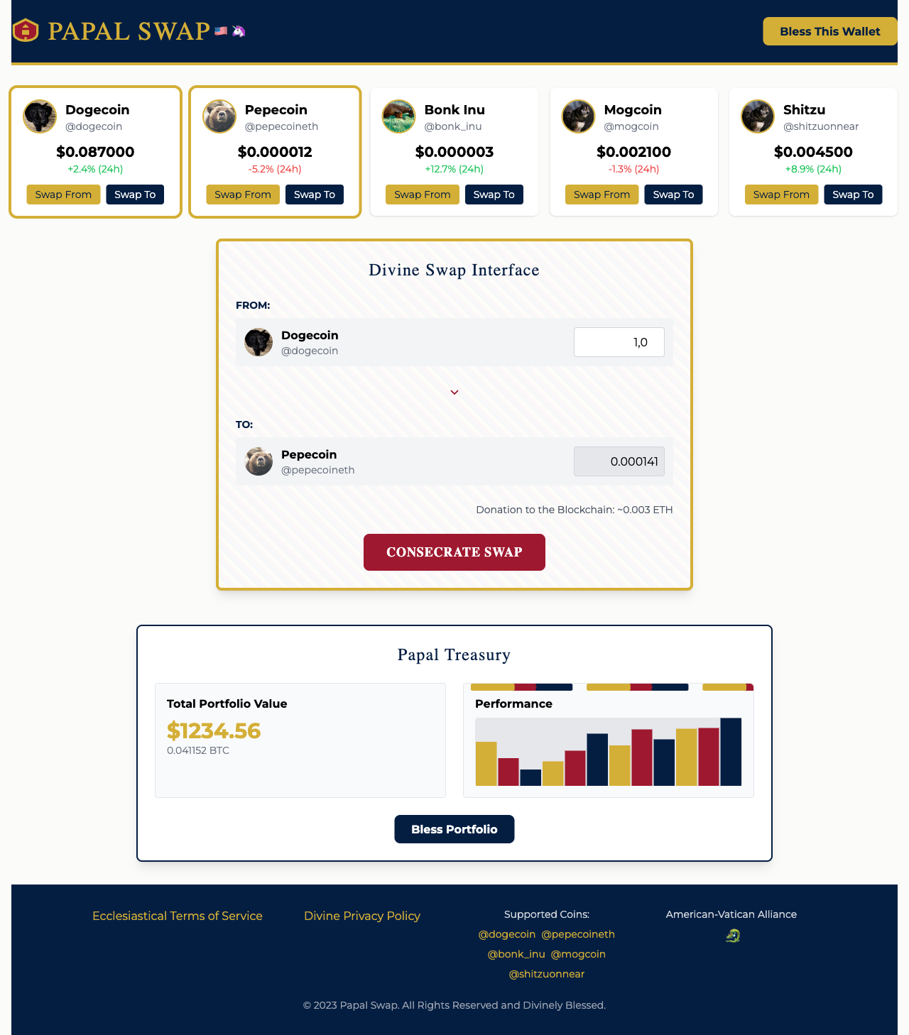 papalswap app