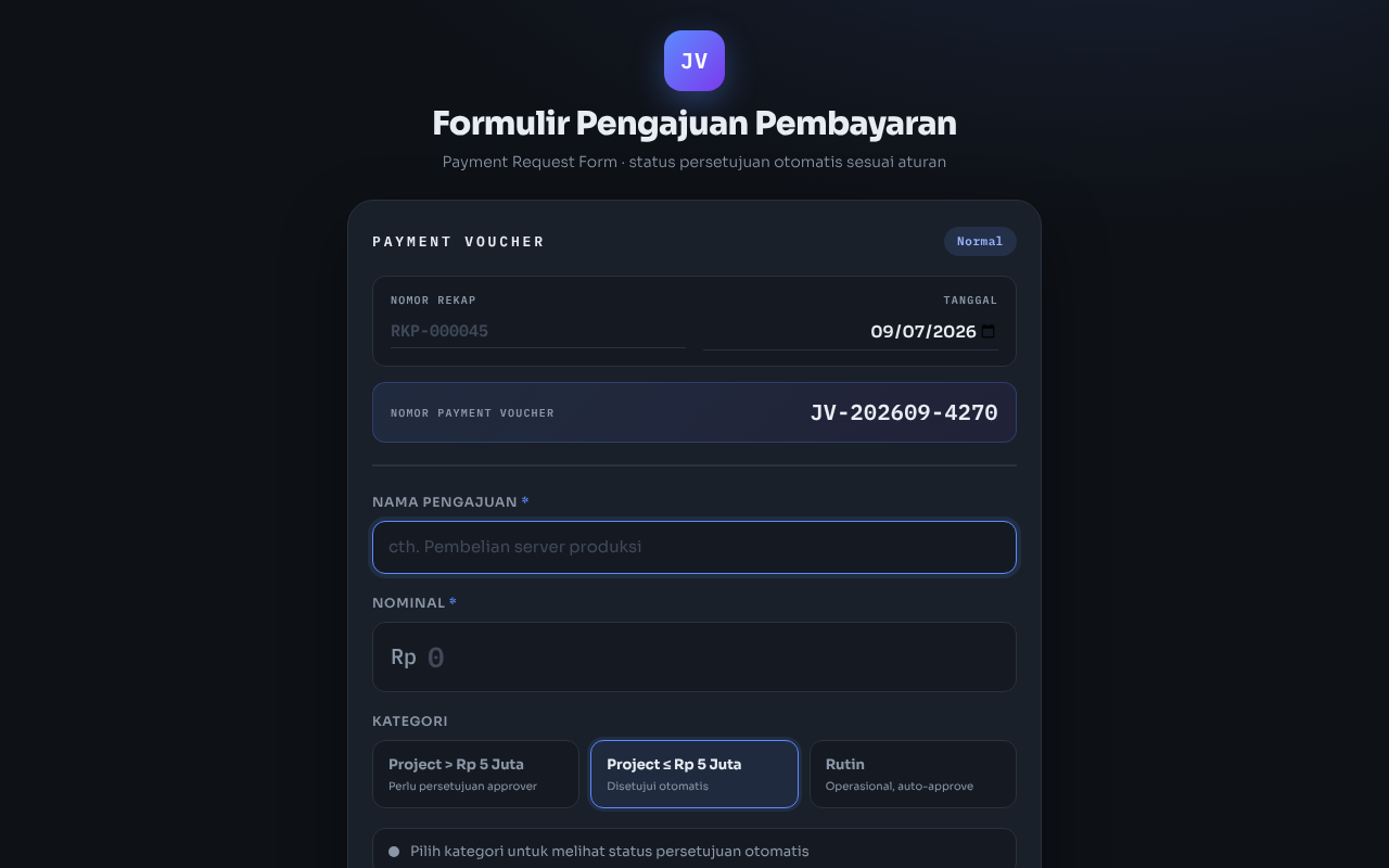 payment-approval-calculator app