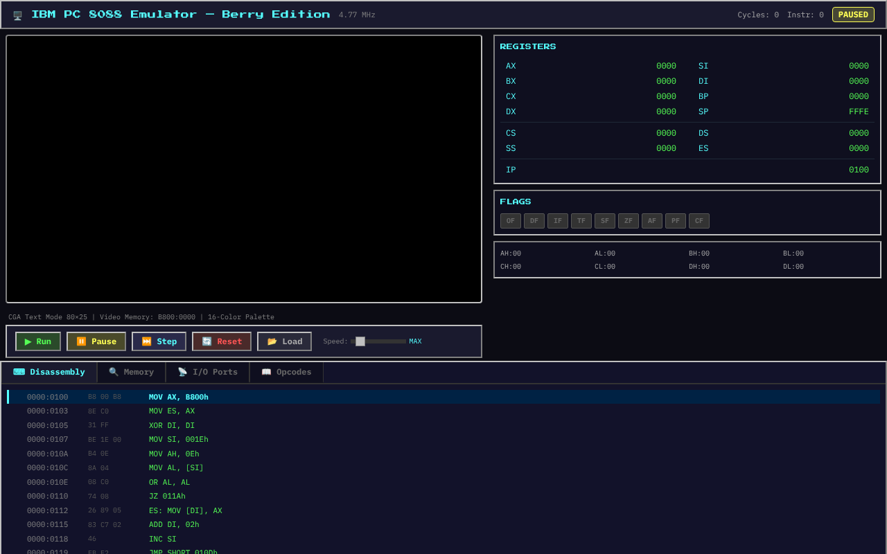 pc8088sim app