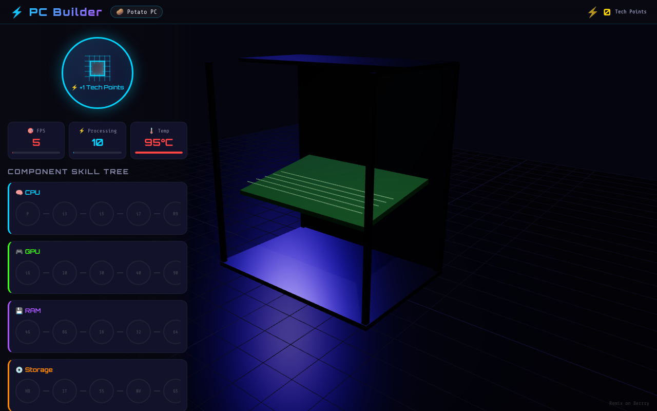 pcbuilder-skill-tree app