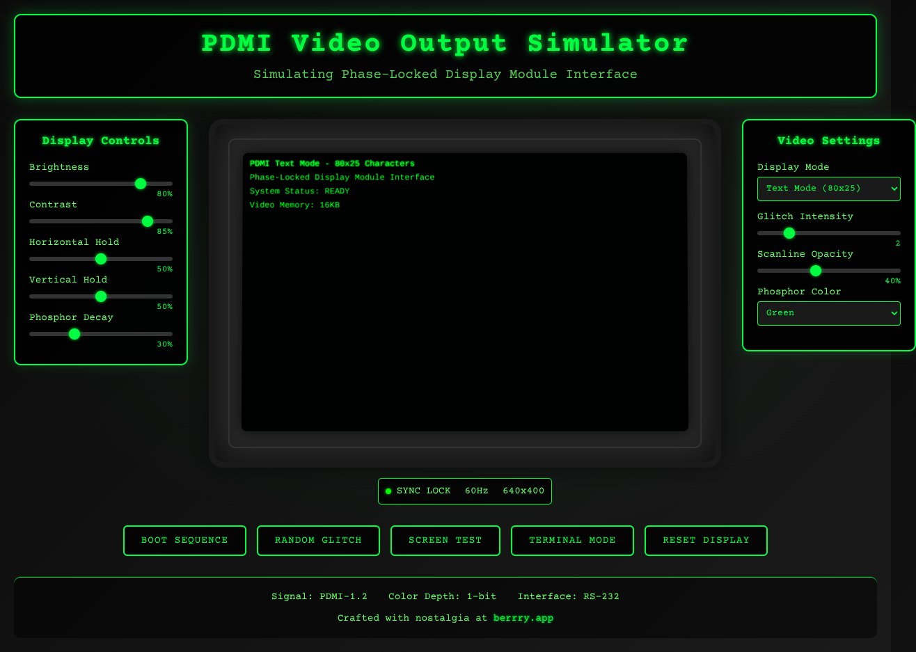 pdmi-sim app
