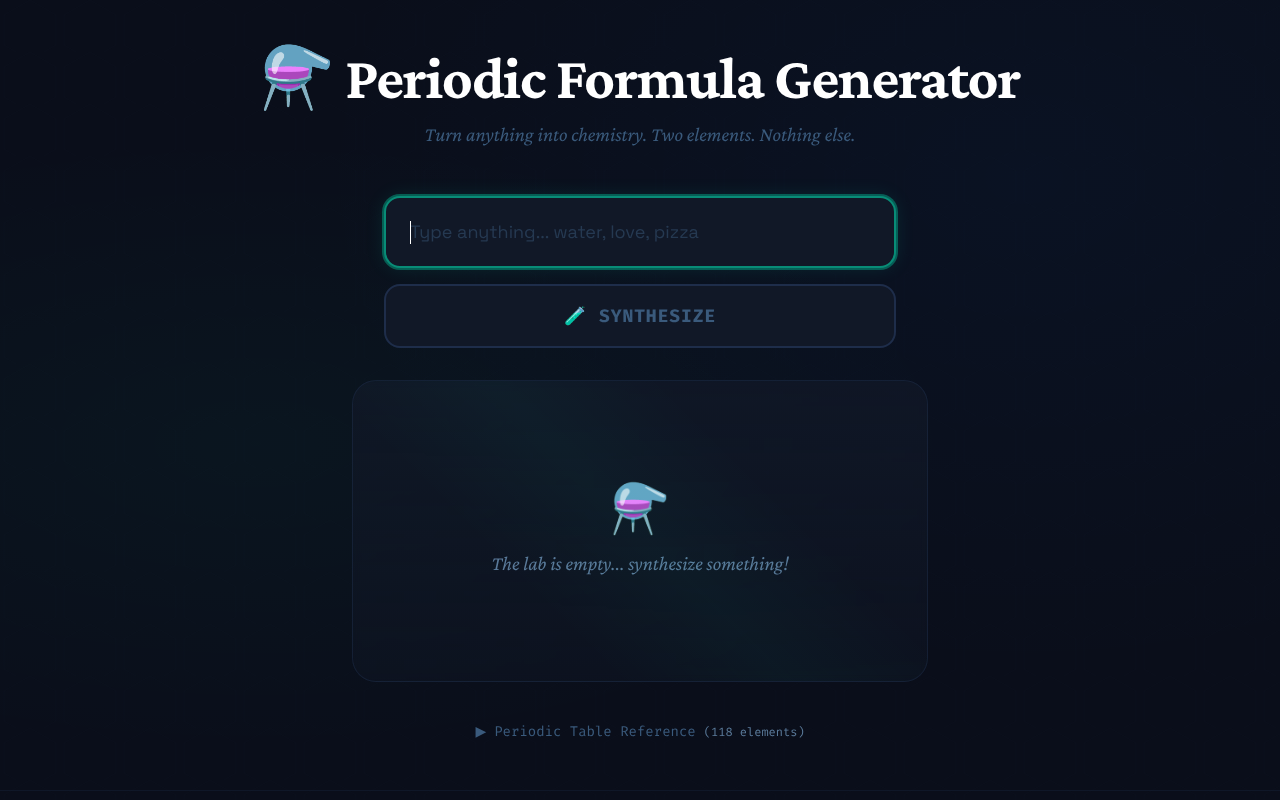 periodicformula app