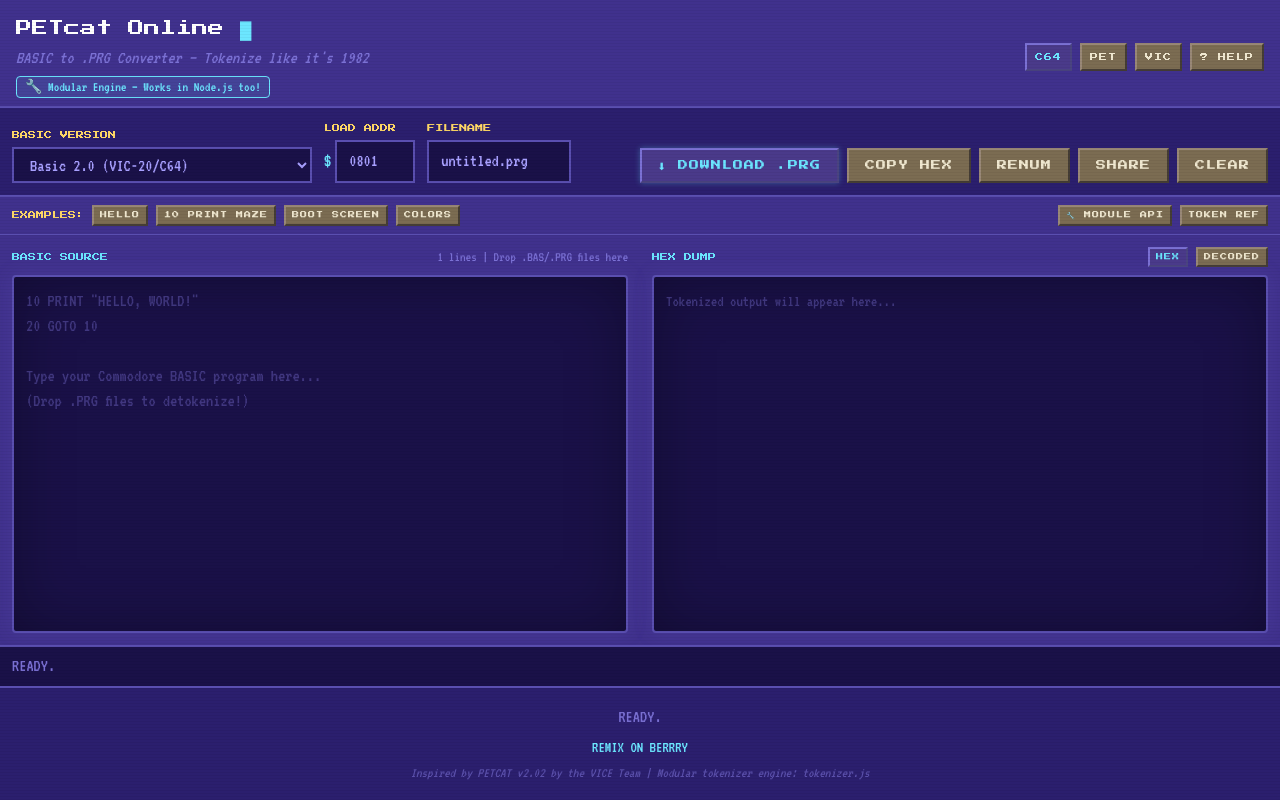petcat-modular app