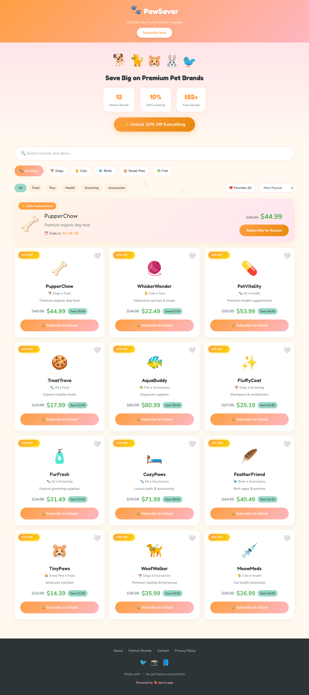 petdeals app
