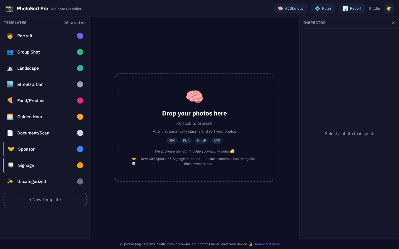 PhotoSort Pro screenshot