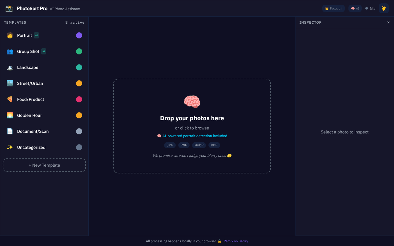 PhotoSort Pro screenshot