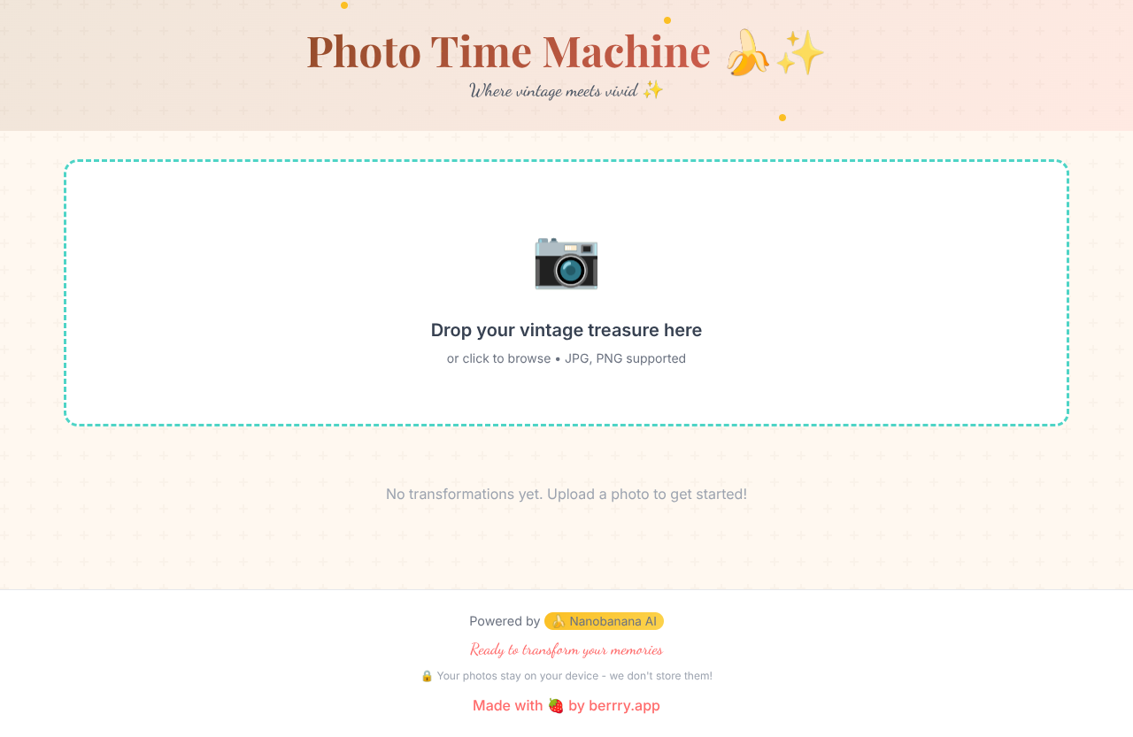 phototimemachine app