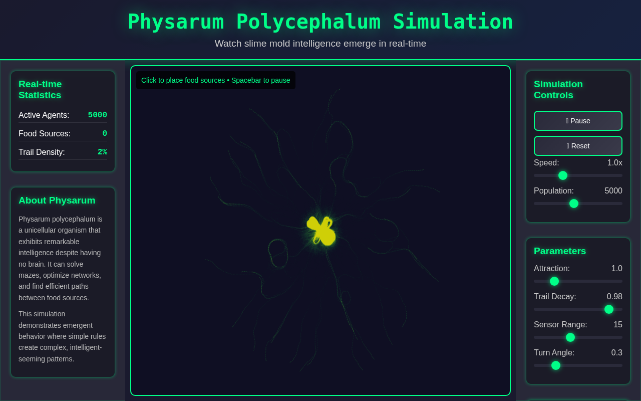 physarum app