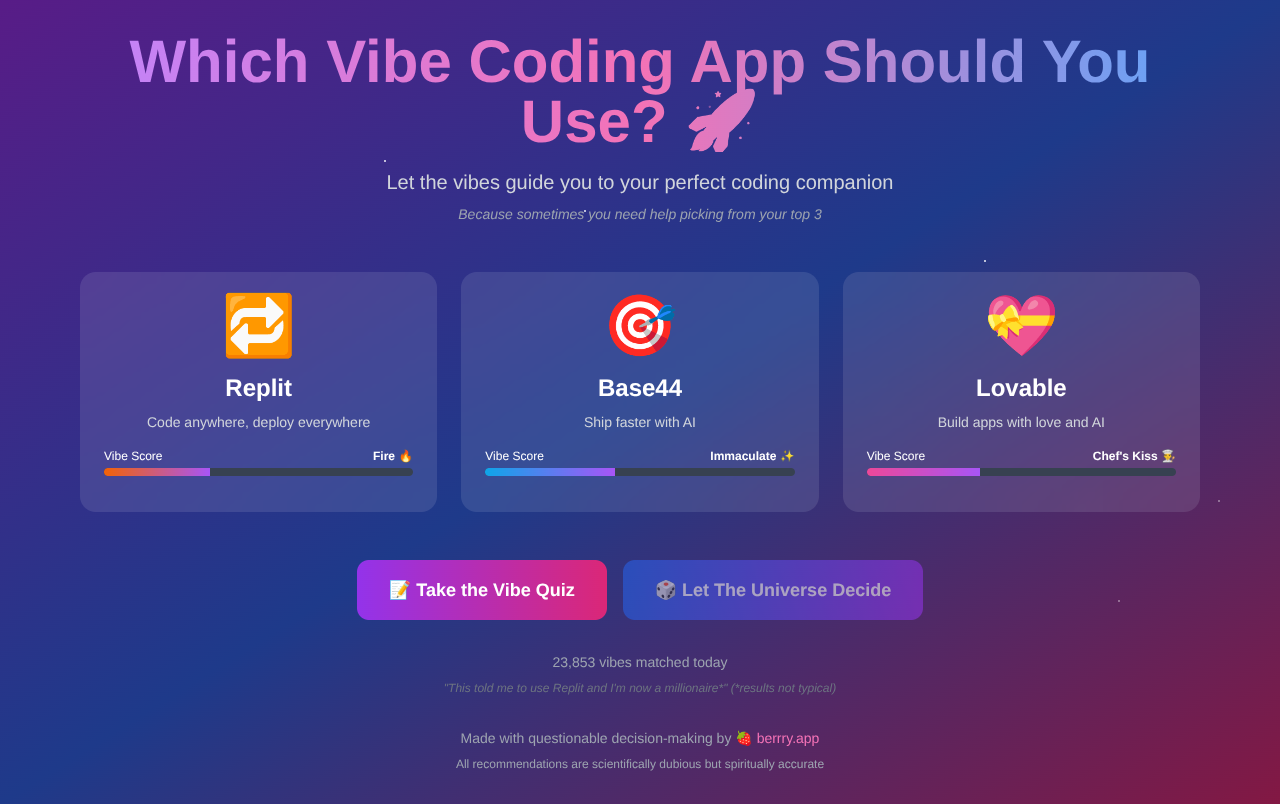 pickvibes app