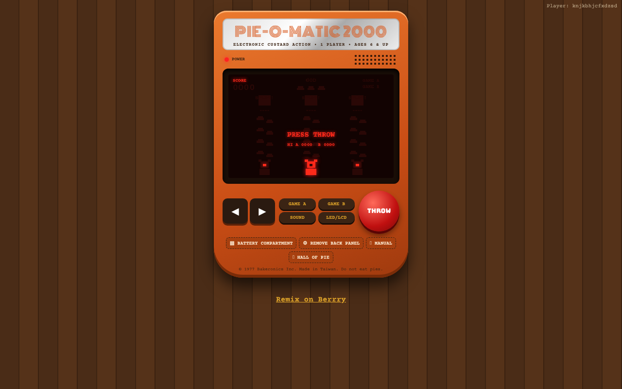 pie-o-matic-2000-1970s app