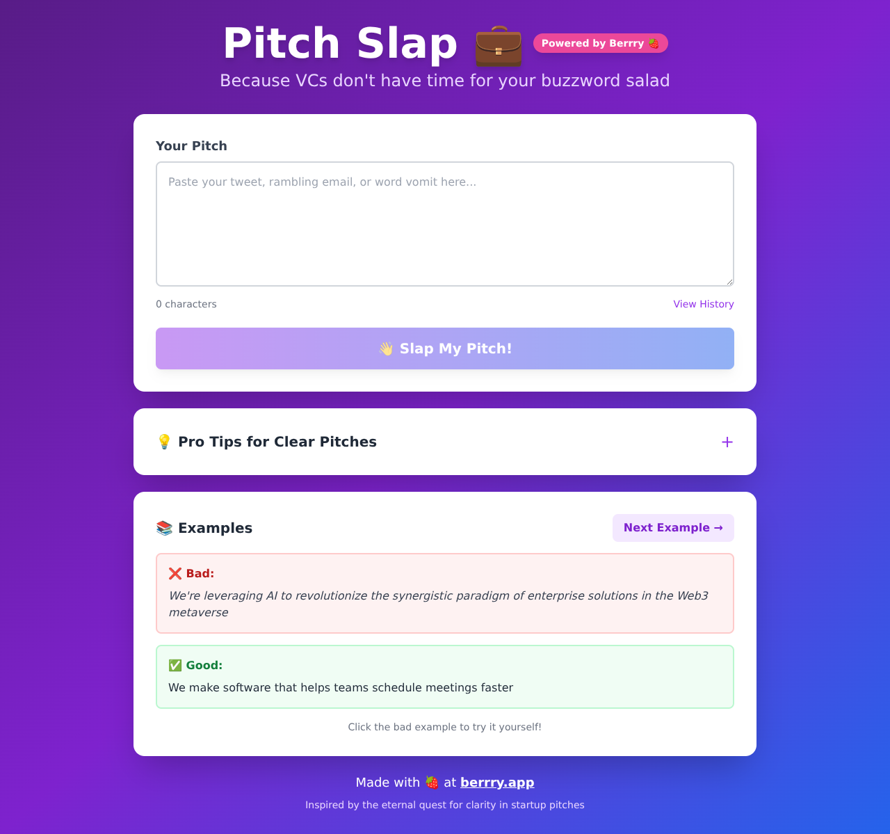 pitchslap app