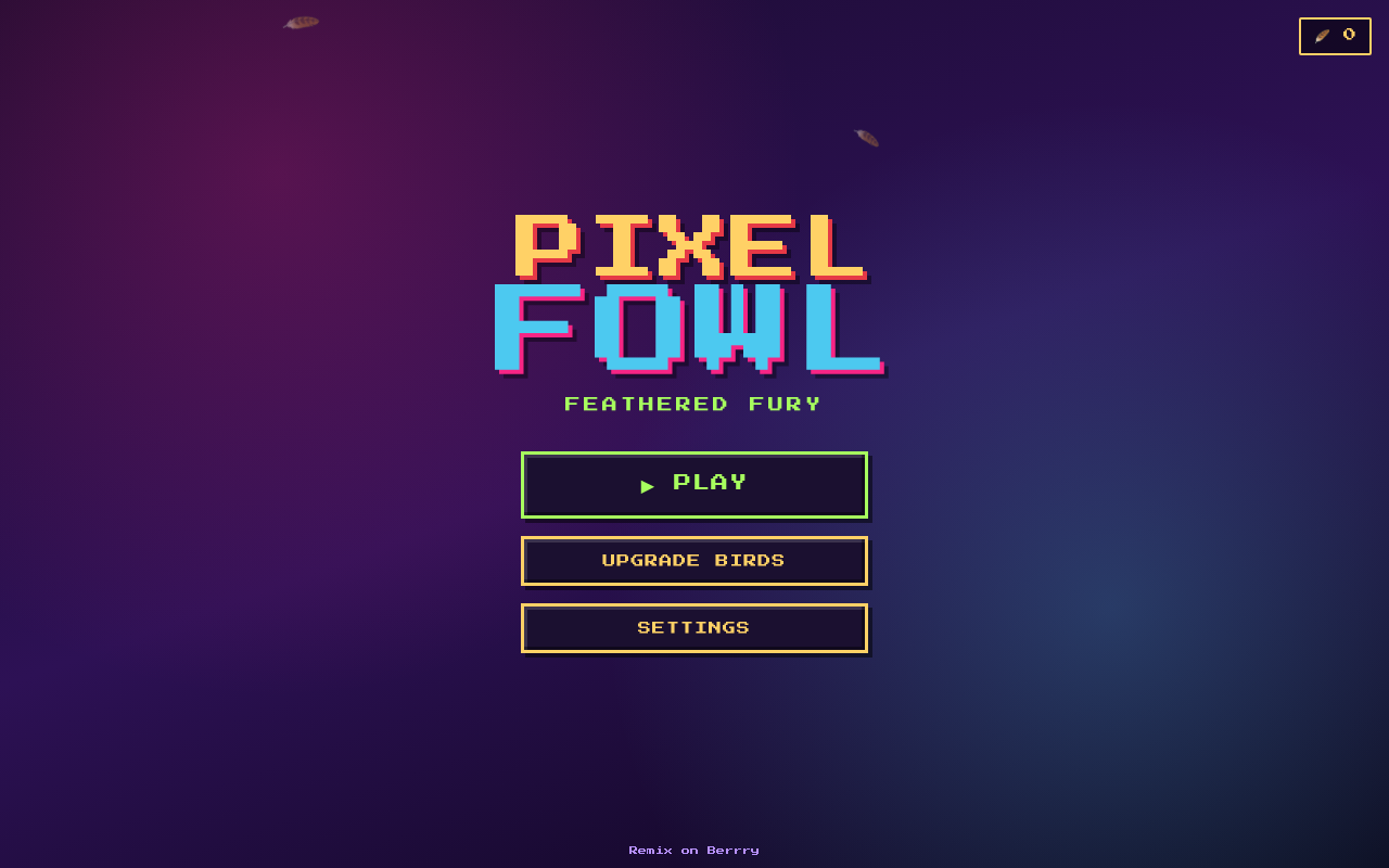 pixel-fowl-feathered app