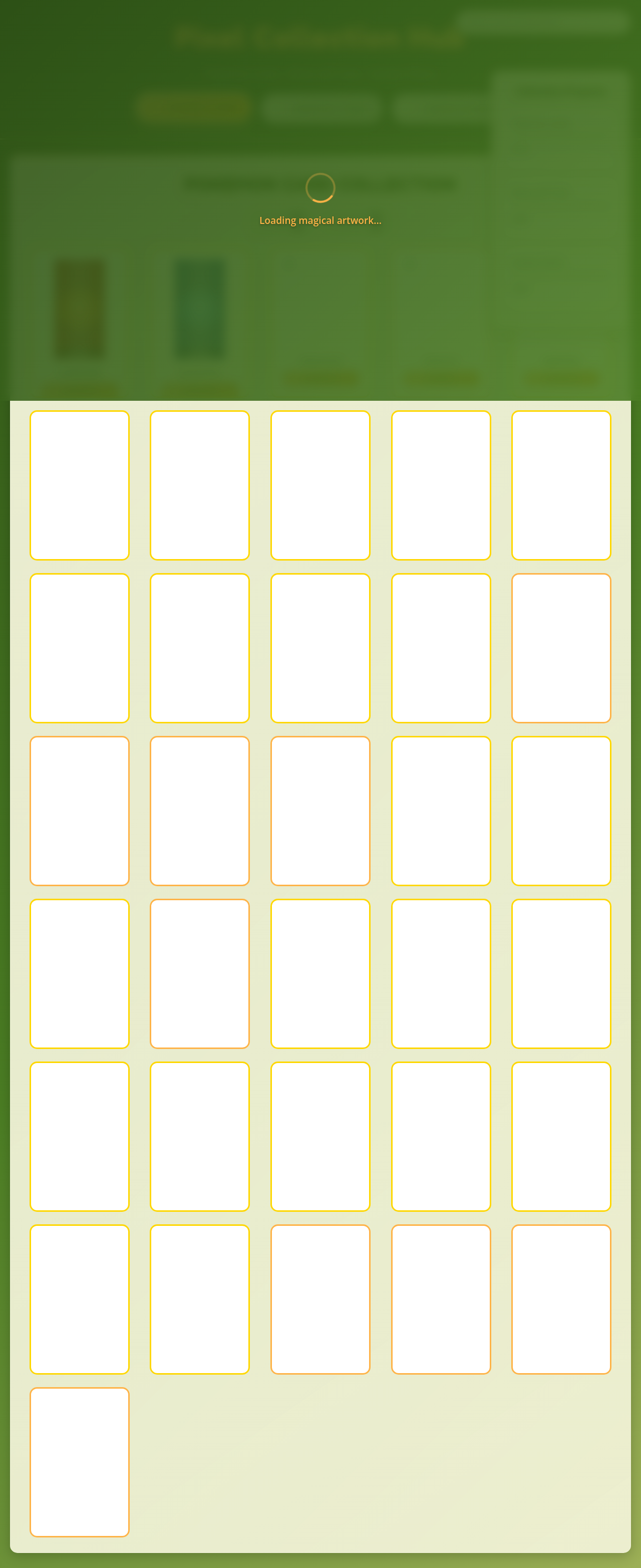 Pixel Collection Hub screenshot