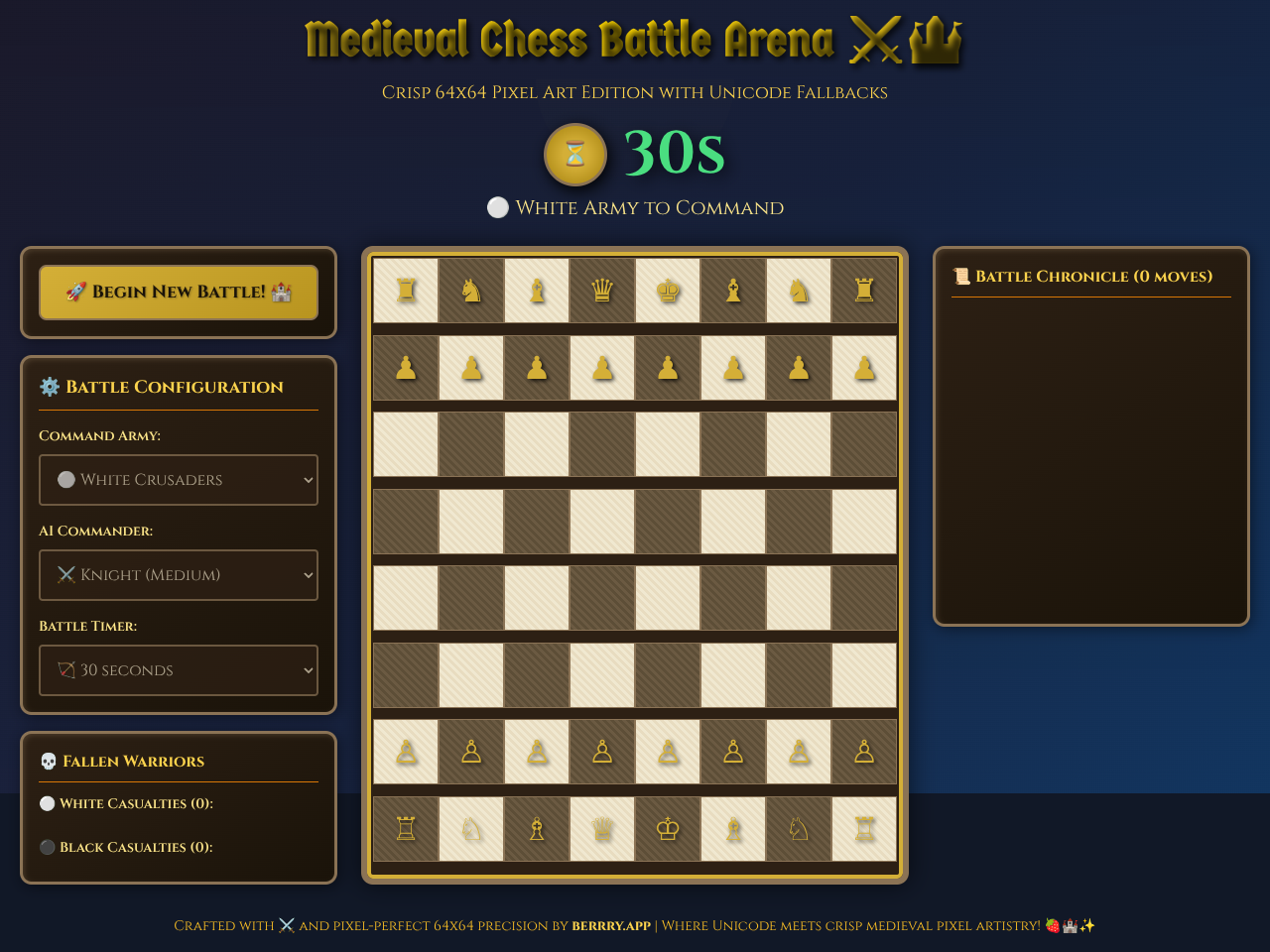 Medieval Chess Arena screenshot