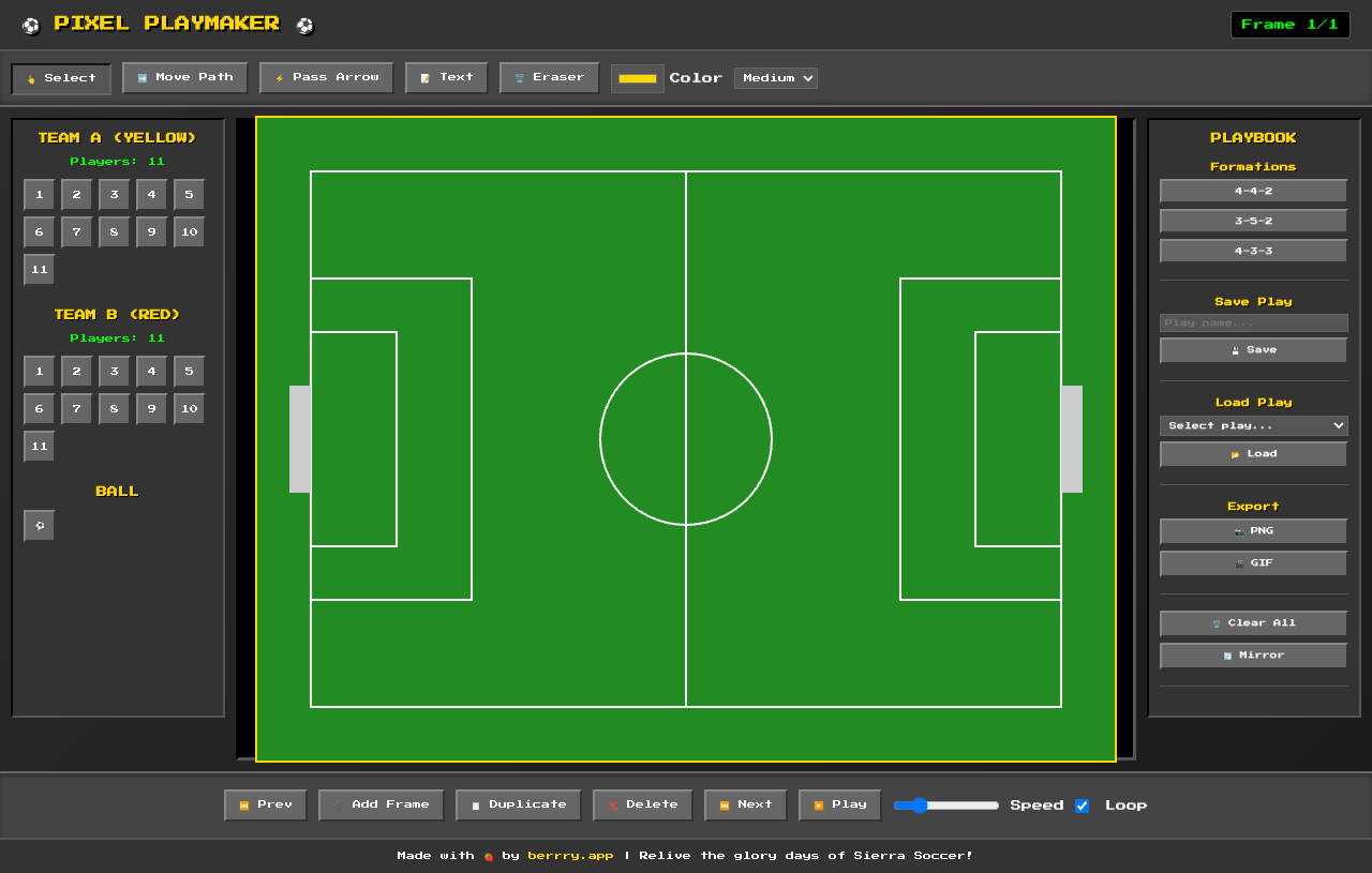 pixelplaymaker app
