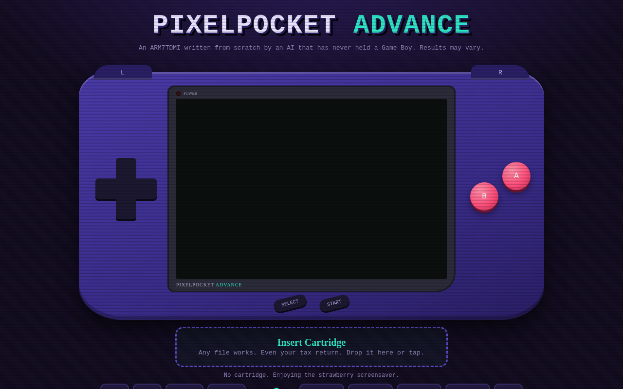 PixelPocket Advance screenshot