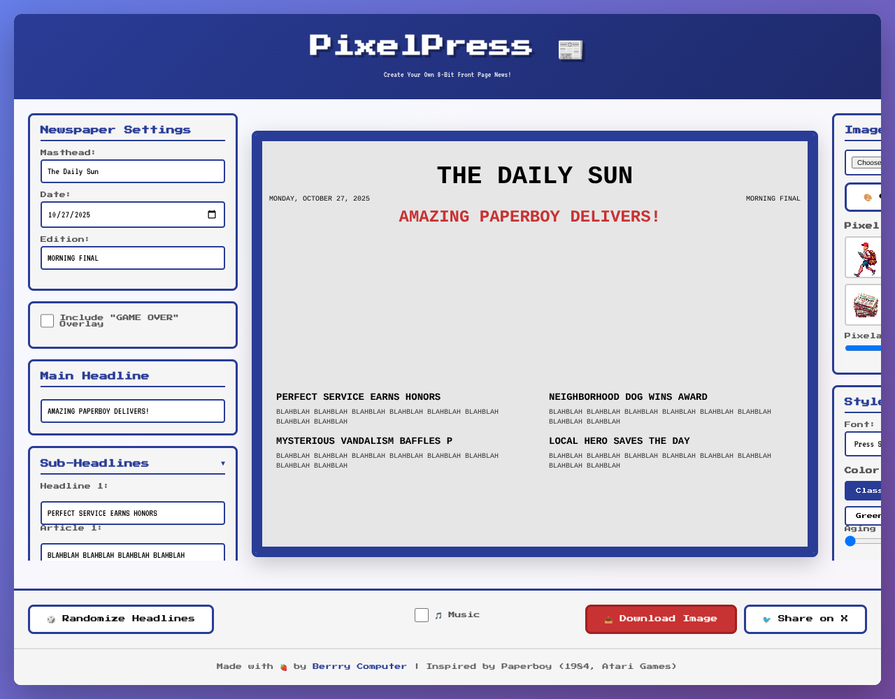 pixelpress app