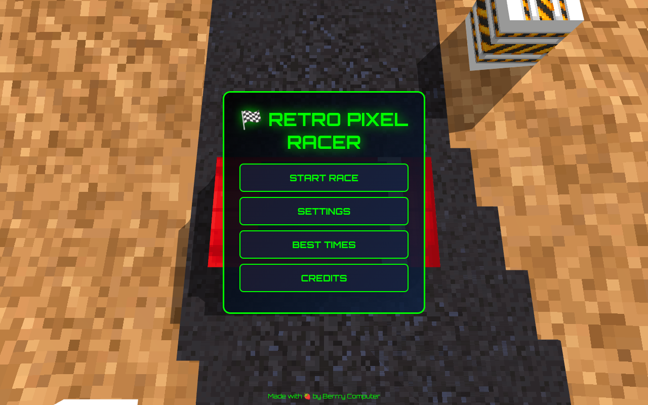 Retro Polygon Racer screenshot
