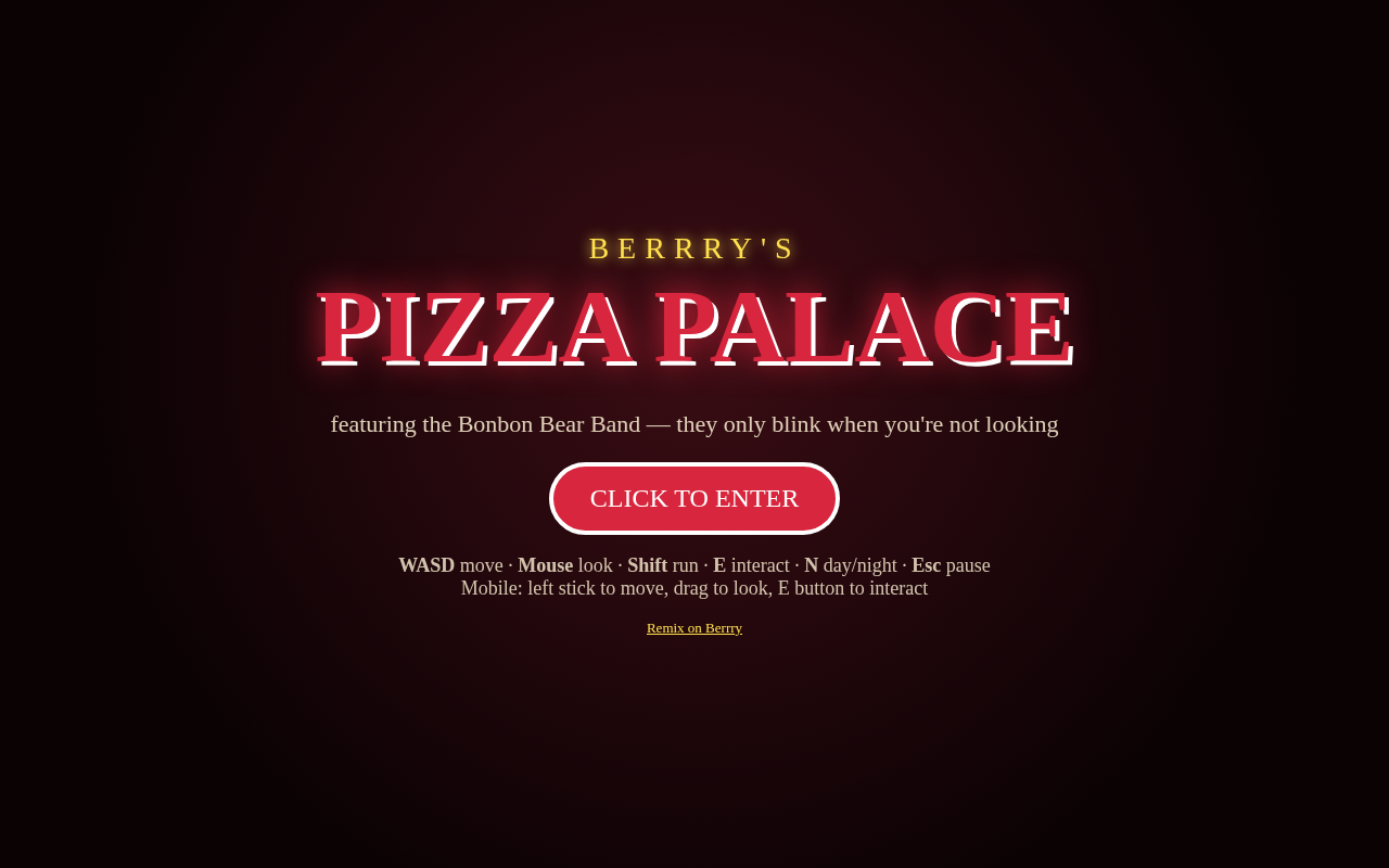 Pizza Palace 3D screenshot
